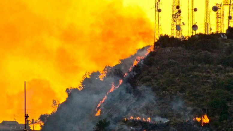 Domato incendio in località Semaforo