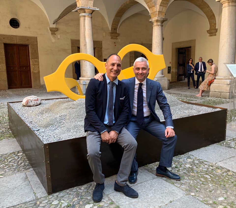 Gli “occhiali di Tusa” esposti a Palermo realizzati dall’architetto brolese Salvatore Gentile