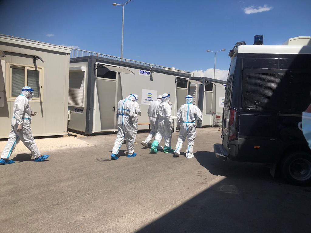 Sgombero hotspot, supporto alla task force sanitaria da parte della protezione civile siciliana