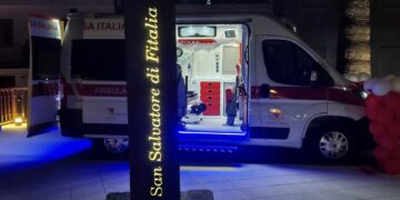 Inaugurata a San Salvatore di Fitalia la nuova ambulanza CRI al servizio di dieci comuni