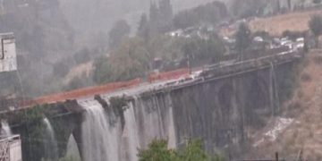 Violento temporale a Randazzo, chiuso al transito veicolare il ponte S. Giuliano