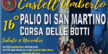 Castell’Umberto: l’8 e il 9 Novembre il 16° Palio di San Martino – Corsa delle Botti