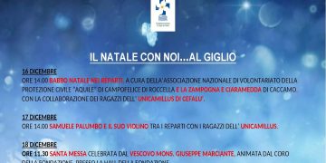 Cefalù: all’ospedale Giglio “Natale con noi” con tanta musica per i pazienti