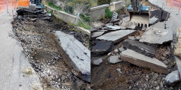 Avviati i lavori di consolidamento sulla SP45 nella frazione di Massa San Nicola
