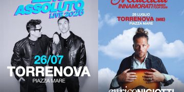Torrenova cala il tris per le feste, arrivano gli “Zero Assoluto”, Enrico Nigiotti e i “Gemelli Diversi”