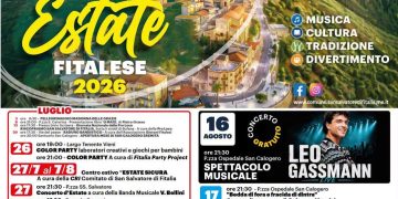 Il cartellone completo dell’Estate Fitalese 2026