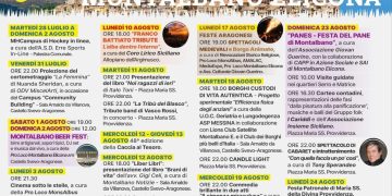 Montalbano Elicona inaugura l’Estate 2026 tra musica, tradizioni e cultura