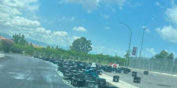 Capo d’Orlando, camion perde il carico in contrada Masseria: traffico rallentato
