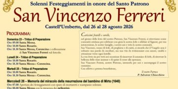 Castell’Umberto: si avvicina la Festa del Patrono S. Vincenzo Ferreri