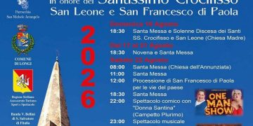 Longi: musica, fede e devozione per le feste del SS. Crocifisso, S. Leone e S. Francesco di Paola