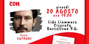Barcellona: continua la rassegna “Parole al Tramonto” con “Sciopero d’amore”