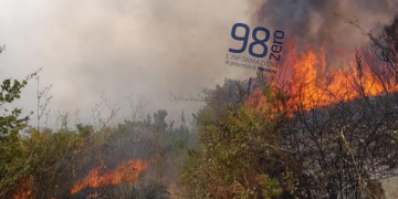 Gioiosa Marea, brucia la contrada Malagotta