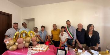 Furci Siculo, festa a Calcare per i 100 anni di Cosima Scarcella